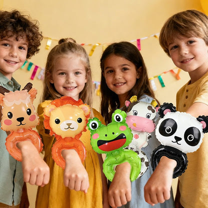 30 Animal-Shaped Wrist Balloons, Birthday Decoration Balloons, Party Decoration Balloons, Halloween Decorations, Christmas Decorations, Event Decoration Balloons, Cute Cartoon Toy Balloons, Birthday Gifts, Various Cartoon Animal Designs