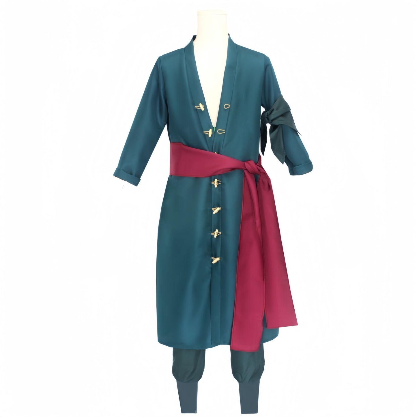 Fantasia Wano Country Roronoa Of Zoro Cosplay Kimono Anime Pirate Disfraz Costume Men Male Halloween Carnival Party Clothes