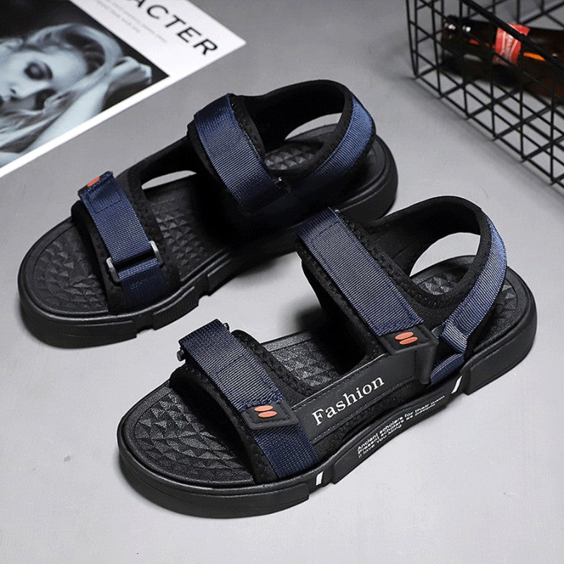 YRZL Summer Mens Sandals Non Slip Wear Resistant Outdoor Sandals for Men Lightweight Comfortable Beach Shoes for Man