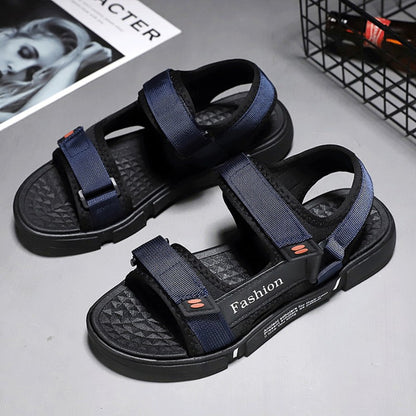 YRZL Summer Mens Sandals Non Slip Wear Resistant Outdoor Sandals for Men Lightweight Comfortable Beach Shoes for Man