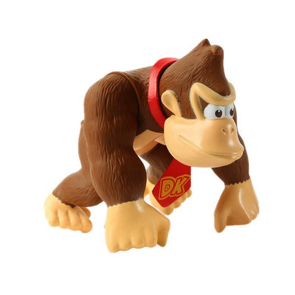 Coleção de Anime de Bonecos de PVC de Desenho Animado Yoshi King Bowser Peach Princess Presente para Adultos Presente para Menina Aniversário Decoração de Quarto