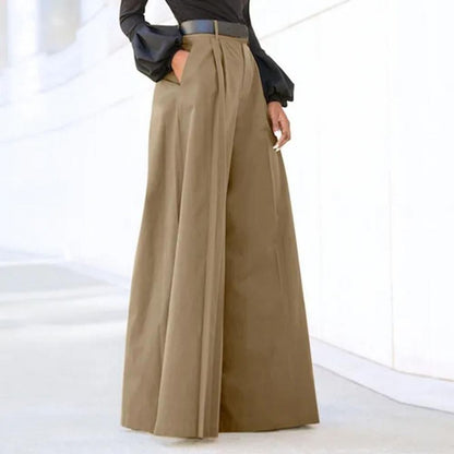 Wide Leg Pants Women Pants Full Length Casual Pants Female Loose High Waist Straight Trousers Elegant Commuting loose Trousers
