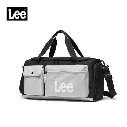 LEE Fashion Women Man Travel Duffel Bag with Shoe Compartment Pocket Large Capacity Waterproof Luggage Weekender Sport Gym Bag