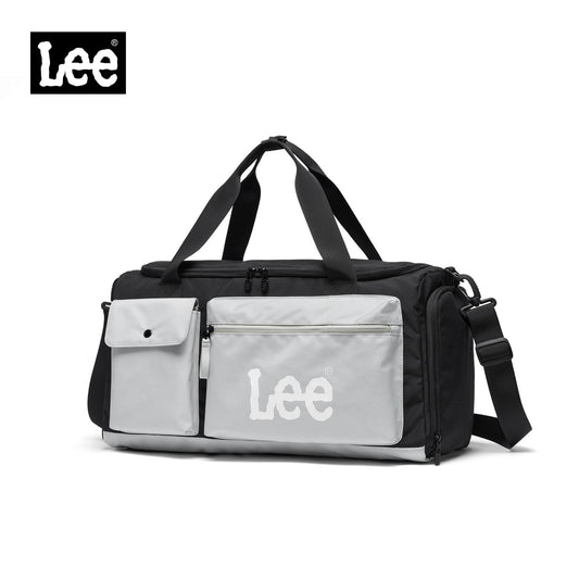 LEE Fashion Women Man Travel Duffel Bag with Shoe Compartment Pocket Large Capacity Waterproof Luggage Weekender Sport Gym Bag