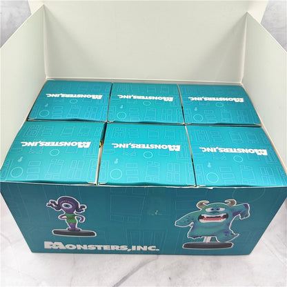 6pçs/conjunto Monstros Universidade Sullivan Michael Brinquedos Fofos de Bonecos de Anime 7-10CM