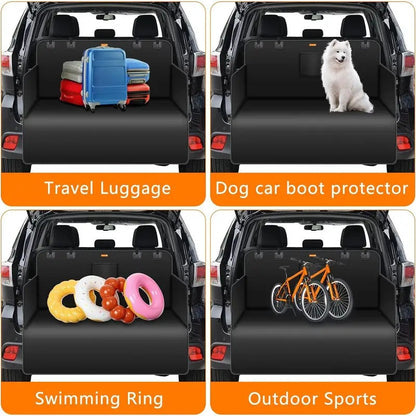 Capa Impermeável Para Banco De Carro Para Cães, Protetor De Porta-Malas, Tapete De Viagem, Rede Para Transporte De Cães Pequenos, Médios E Grandes
