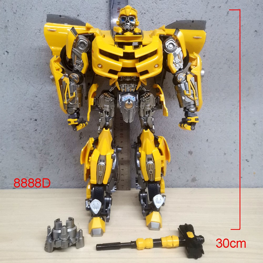 Brinquedos Robô Transformável 30CM Optimus Prime Star Commander Magatron Carro Bumblebe Boneco de Ação do Filme Modelo Anime de Deformação