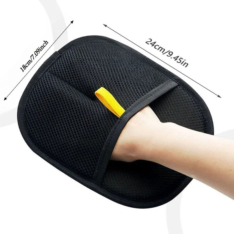 4Pcs Pet Static Hair Removal Gloves Reusable Washable Safe Remover Cat Hair Reusable Glove Carpet Removal Pet Fur Hair