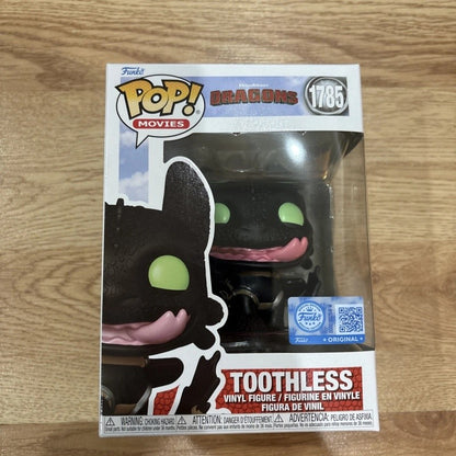 Dragons Toothless (Com Língua) #1785 Funko Pop Boneco de Vinil Edição Limitada Coleção de Bonecos Anime Action Figures Modelo de Brinquedo de Presente