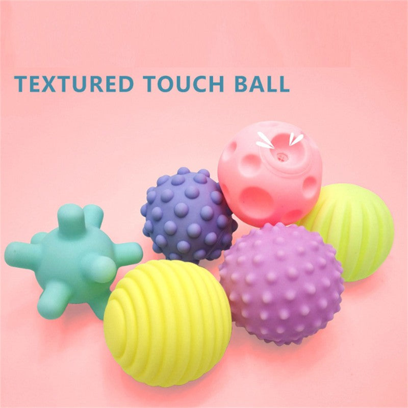 Bolas Sensoriais Brinquedo Para Bebê Chocalhos Brinquedo Com Textura Para As Mãos Toque Agarre Bola De Massagem Para Bebês Desenvolvimento Dos Sentidos Brinquedos Para Bebês De 0 A 12 Meses Jogos