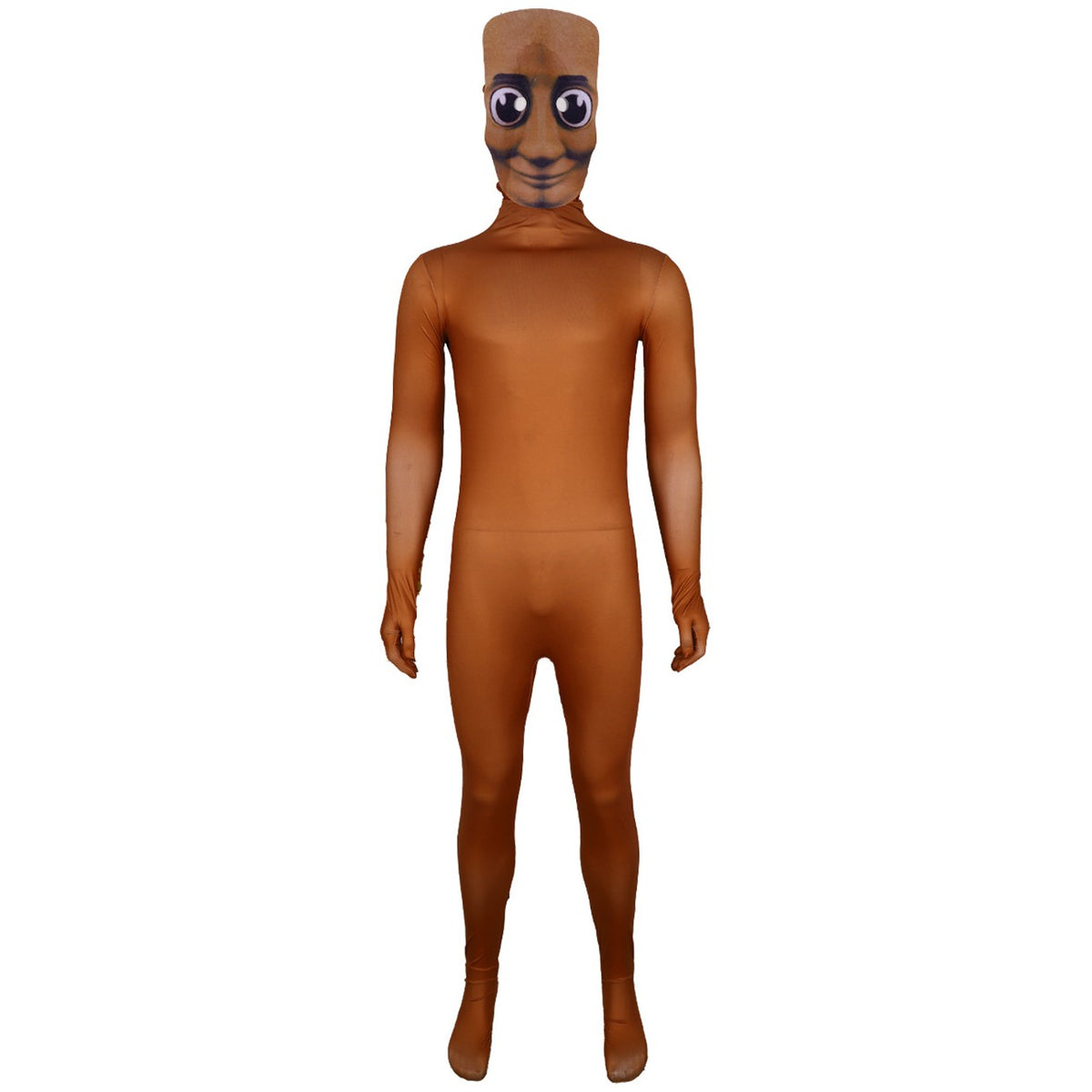 Tung Tung Tung Sahur Adult Cosplay  Cartoon Jumpsuit Bodysuit Halloween Carnival Party Costume