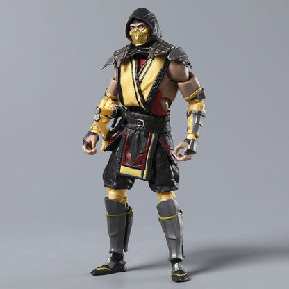 Scorpion Sub-Zero Mortal Kombat Boneco Articulado de 18 cm