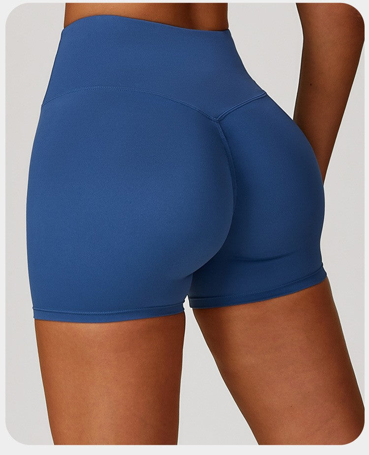 SWELTERING Gym Fitness Shorts Running Cycling Sports Shorts Breathable Workout Short Leggings High Waist Fitness Yoga Shorts