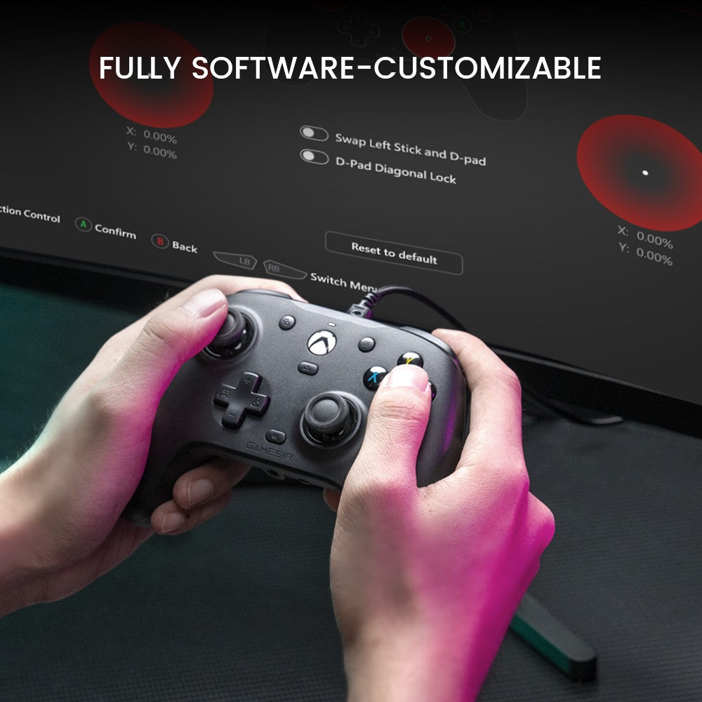 GameSir G7 HE Xbox Gaming Controller Wired Gamepad for Xbox Series X, Xbox Series S, Xbox One, Steam and PC with Hall Effect