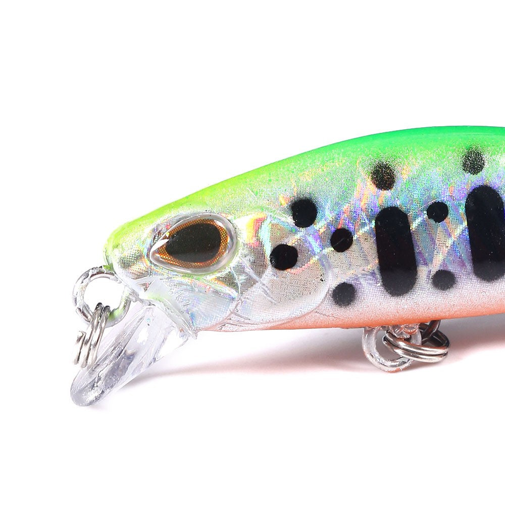 1Pcs 5.8Cm 5.4g Pesca Jerkbait Lure Sinking Minnow Fishing Lures Hard Bait Black Minnow Wobbler Fishing Tackle