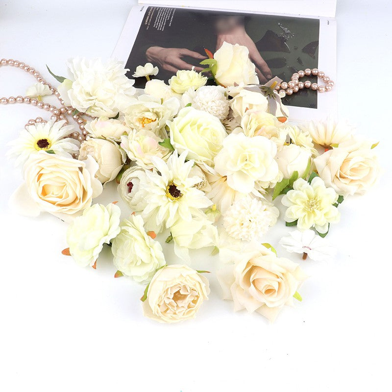 20Pcs Artificial Floating flower Curtain Wedding Couple Photo  Decorations DIY Floral Design Craft Supplies Home Party Decor