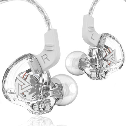 Fone de Ouvido Gamer QKZ AK6 Genuíno, Headset Gamer com Cabo de 3,5mm, Fones de Ouvido com Redução de Ruído, Fones de Ouvido com Fio e Mãos Livres para Esportes