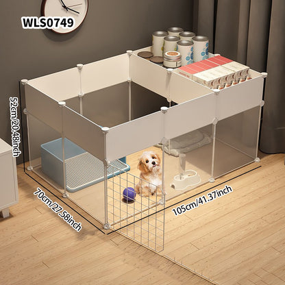 Cercadinho para Cães, Casa Interna, Gaiola, Cão de Porte Pequeno e Médio, Teddy, Corgi, Porta de Isolamento, Grade de Proteção, Canil