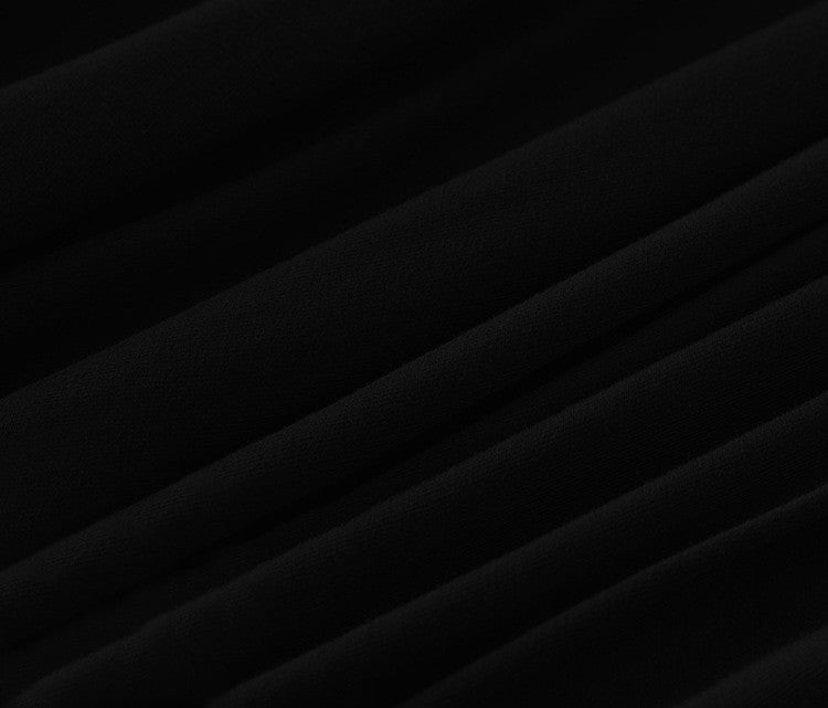 Plus Size High-waisted Skirt Loose-fit Wide-leg Umbrella Skirt Pleats Women's Fashion Clothing Long 80cm