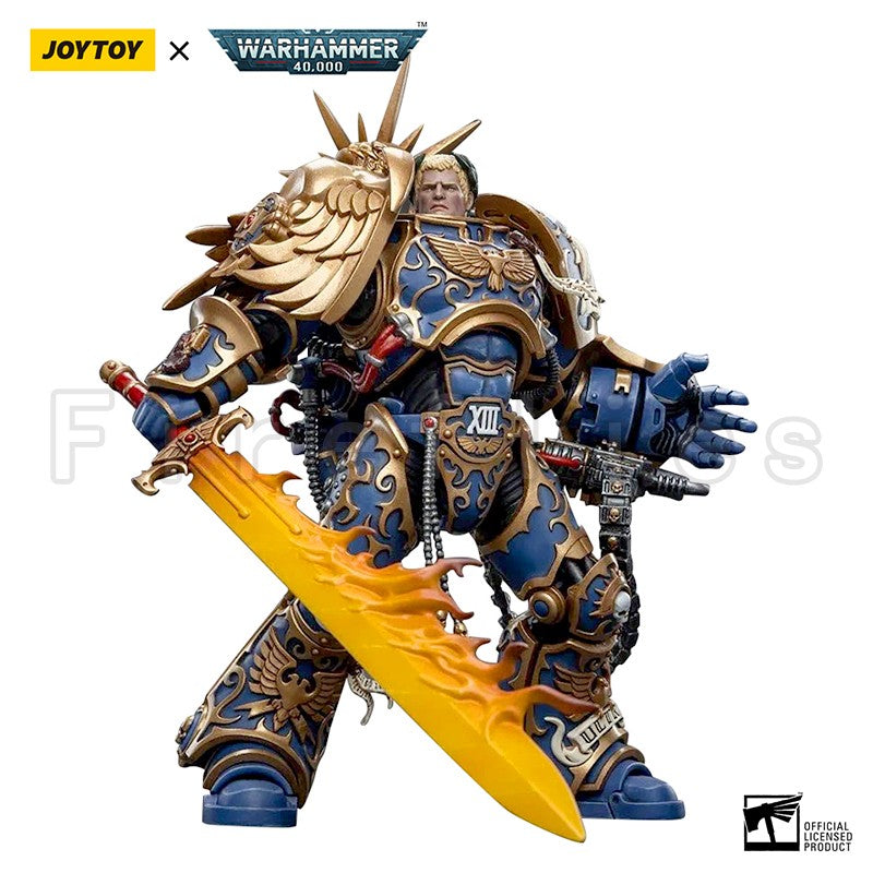 1/18 JOYTOY Boneco de Ação 40K The Horus Heresy Ultra Figures E Mecha Tenente Titus Modelo Colecionável Anime