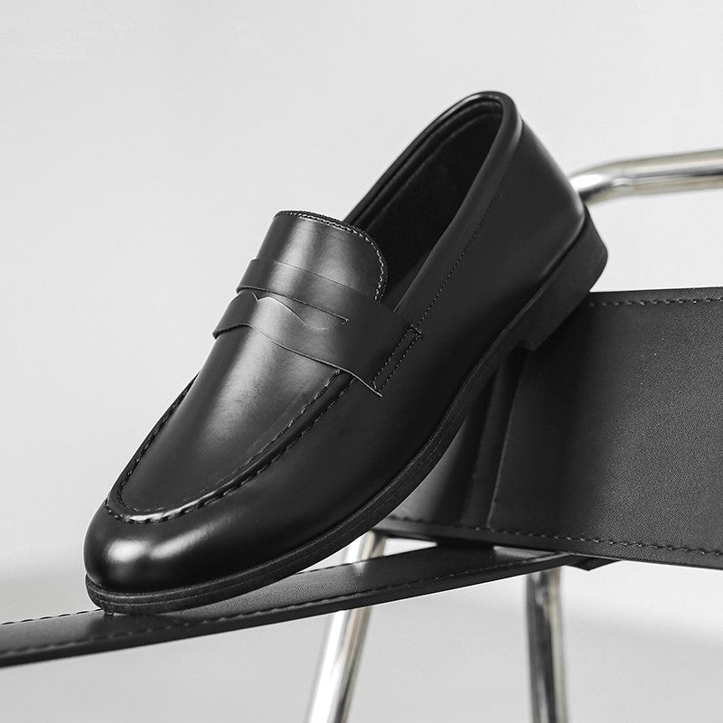 High Quality Men Loafers Comfortable Lightweight Casual Shoes Leather Dress Shoes Slip on Flat Fashion Business Shoes Moccasins