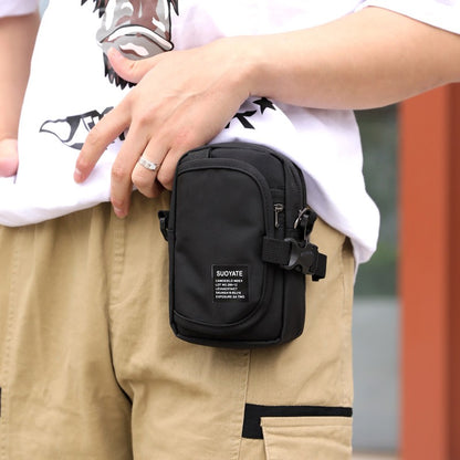 Waist Pack Men's Casual Travel Purse Waterproof Belt Zipper Tactical Outdoor Fanny Pack Phone Pocket Chest Sling Bag