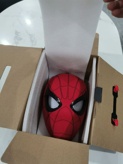Nova Máscara do Homem-Aranha: Sem Volta Para Casa Capacete de Luxo Recarregável Olhos Remotos Móveis Máscara Decoração de Cosplay Brinquedos de Presente