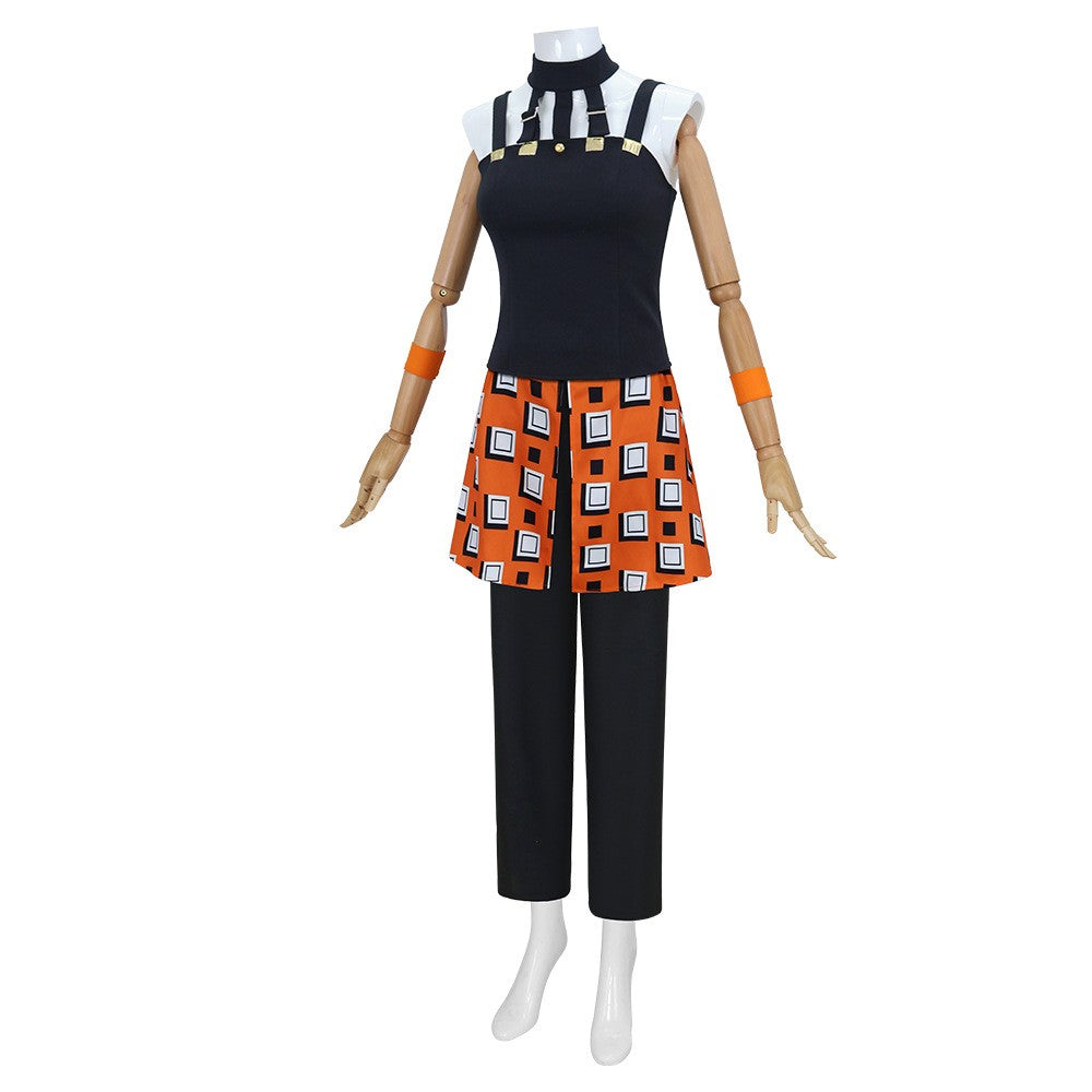 Narancia Ghirga Cosplay Anime Aero Smith Costume Wig