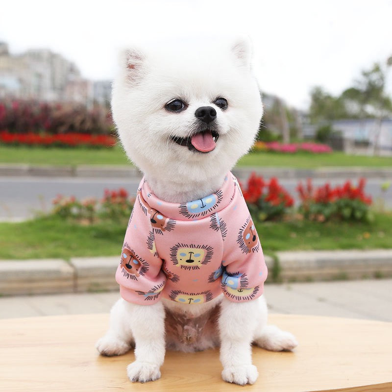 Casaco com capuz para cães pequenos, roupas quentes de inverno para animais de estimação para Bulldog Chihuahua Shih Tzu Moletom para Cães e Gatos