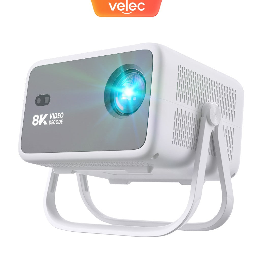 Velec Projector 650 ANSI 4K HD 1080P Android 14 Auto Focus Wifi6 BT5.2 Portable Outdoor Video Smart Home Theater Proyector TP350