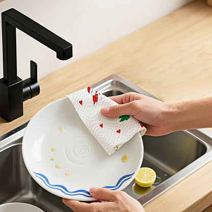 Papel Toalha de Cozinha Natalino Grosso 3 Camadas Descartável Rolo de Limpeza Forte Absorvente Úmido e Seco para Uso Doméstico