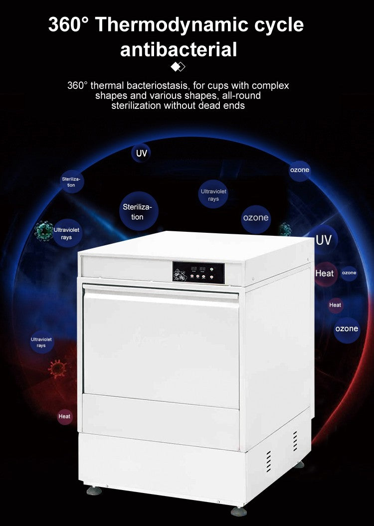 Fully Automatic Countertop Electric Dishwasher