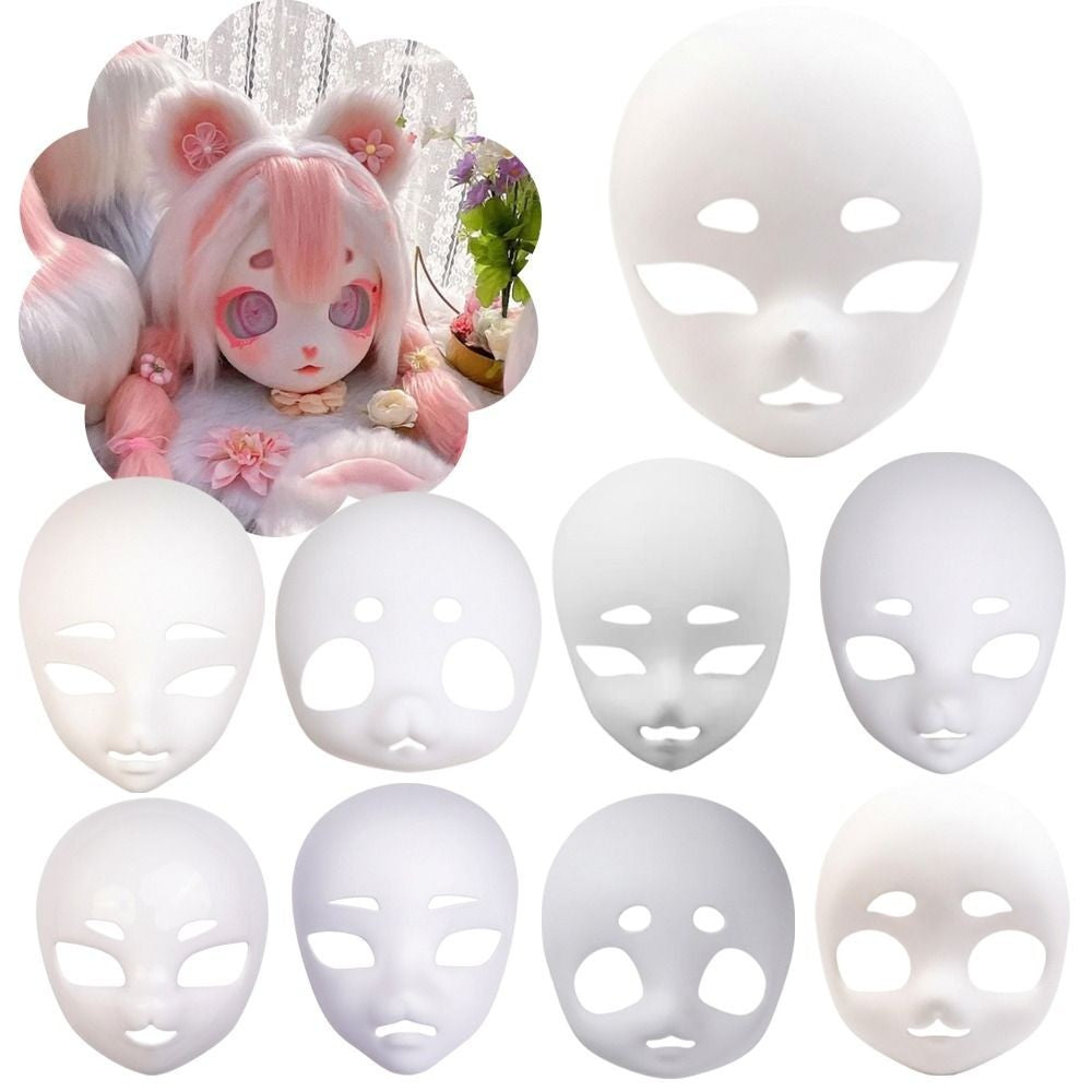 New 3D Cosplay Kigurumi Base Beast Skull Mask DIY Plastic Fursuit Head Base Animal Fursuit Mask Anime Party