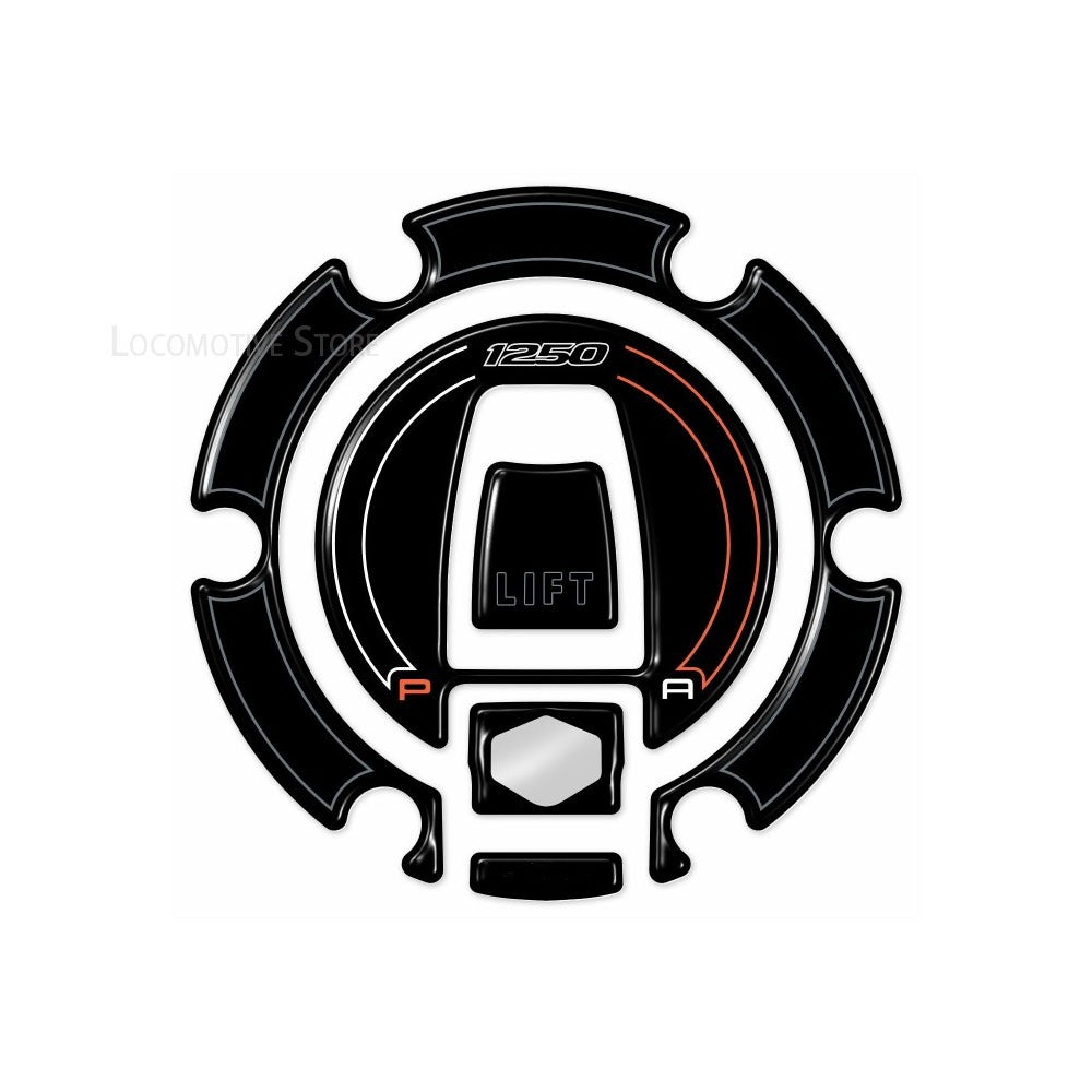 Kit Protetor Tanque Adesivo Resina Epóxi Gel 3D PanAmerica 1250 2023 para Harley Davidson Pan America 1250 2020-2023