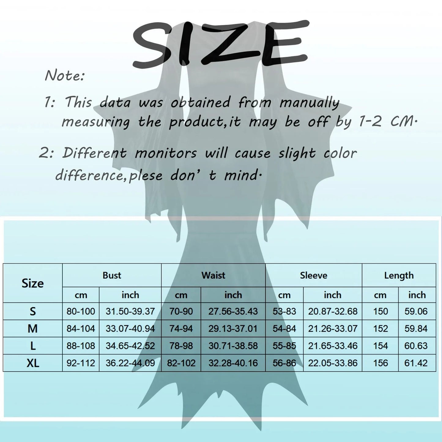 Witchy Costume Morticia Addams Long Train Dress Halloween Terror Dark Outfit Gothic Gown Robe Bat Sleeve Horror For Adult