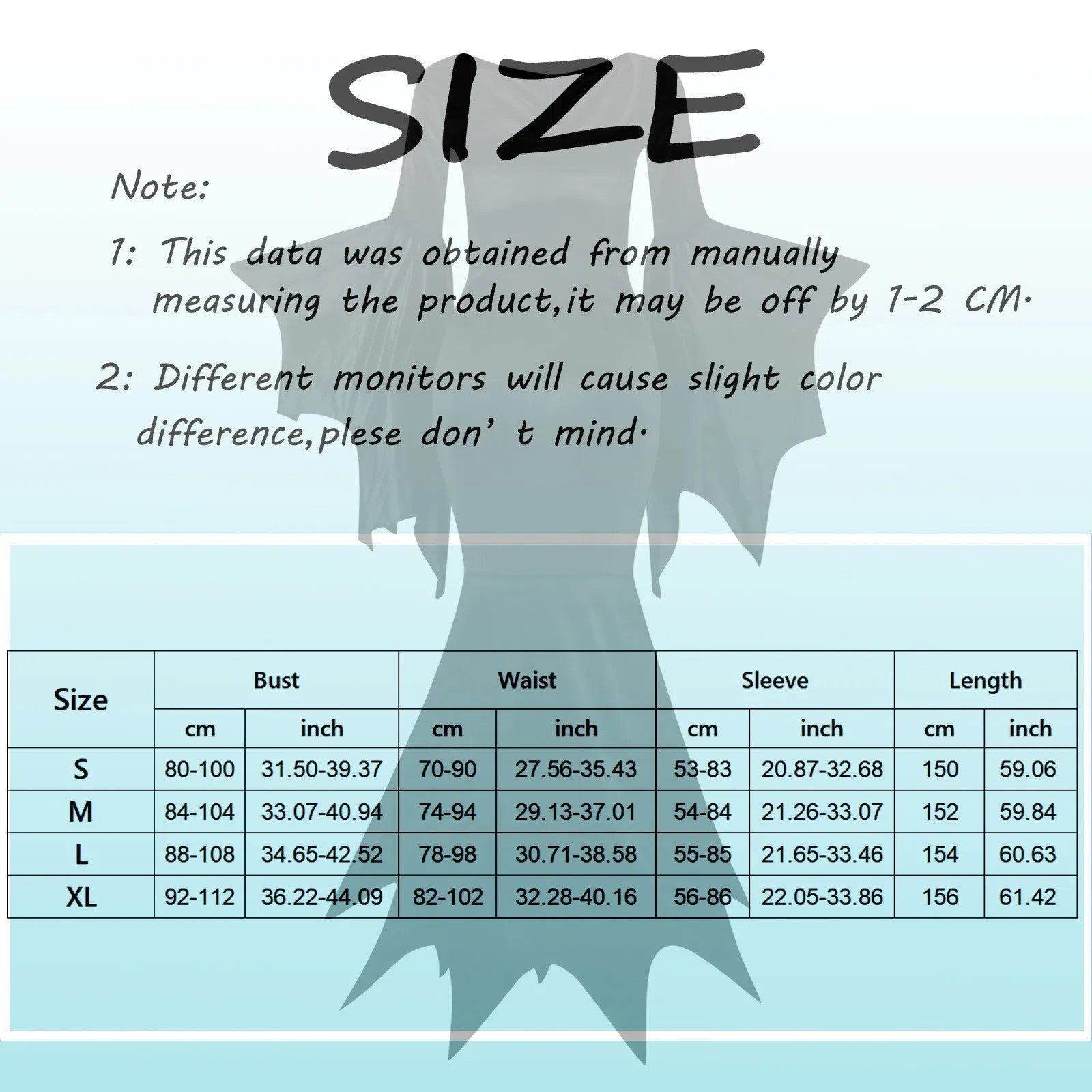 Witchy Costume Morticia Addams Long Train Dress Halloween Terror Dark Outfit Gothic Gown Robe Bat Sleeve Horror For Adult