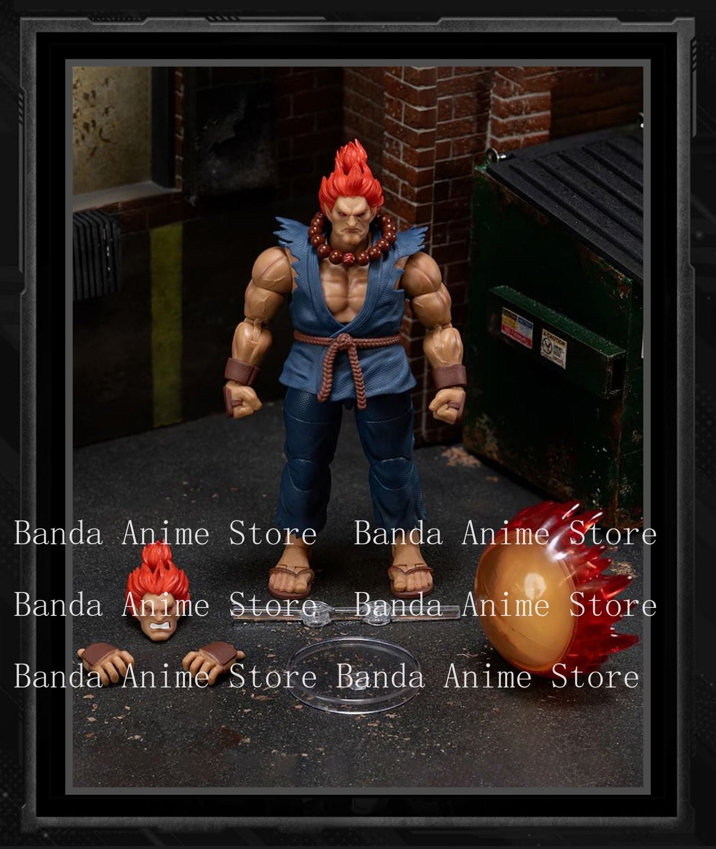 Jada Toys Street Fighter 2 Gouki M Bison  E Honda Action Figure Genuine Figurines PVC Collection Boxer Balrog Game Toy Gift