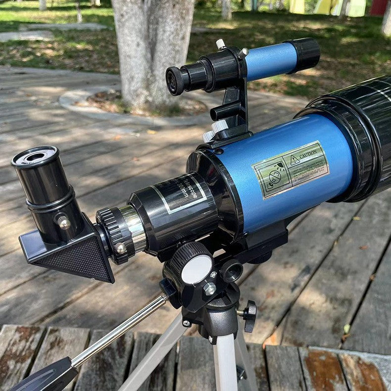 Telescópio Astronômico 30070 com Espelho Localizador Tripé Clipe de Telefone Alta Ampliação Entrada Usando Observação Astronômica de Estrelas