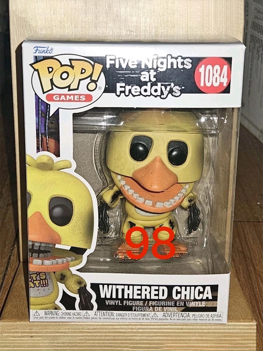 Funko Pop Five Nights At Freddy's Boneco de Ação Bonnie Modelo Chica Enfeites Foxy Boneca Freddy Mangle Brinquedo de Coleção Presente