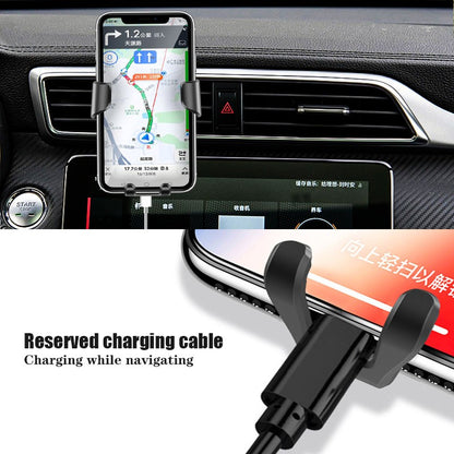 Gravity ABS Vehicle GPS Mobile Phone Holder Car Accessories For Geely Coolray Geometry C GX3 Emgrand EC7 LC Panda Tugella