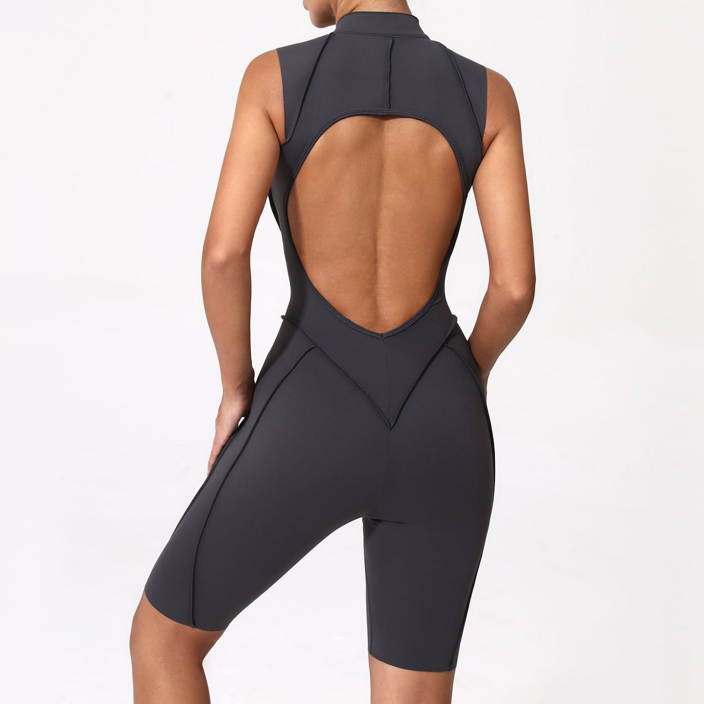 New Yoga Suit Short Sleeve Zipper Sports Clothing Fitness Suits Women Dance Running Training Clothing Gym Push Ups Yoga Suit Set