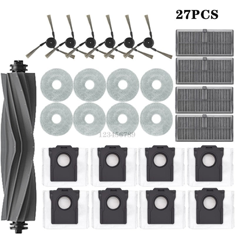 Dreame X40 Ultra / X40 Pro Robot Vacuum Spare Parts Main Side Brushes Mop Cloths HEPA Filters Dust Bags Accessories