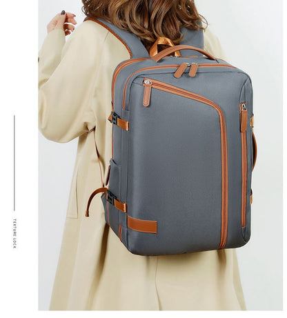 Backpack Unisex New Simple Business Computer Backpack Outdoor Large Capacity Travel Bag Student School Bag for Boys