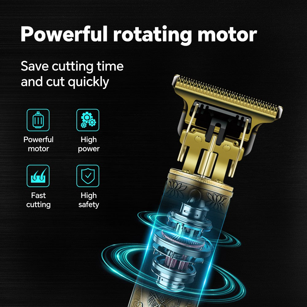 Professional men's electric hair clippers and razors with USB charging