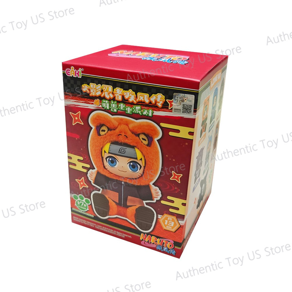 Eaki Naruto V2 Blind Box Shippuden Festa das Feras Pijama Naruto Anime Kawaii Boneco Figura Itachi Uzumaki Presentes Fofos
