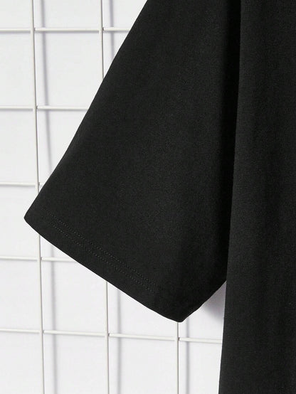 Pink Love Spider Web Funny Graphic Printing Tshirts Men Fashion Cotton T Shirts Summer Breathable Clothes Oversize Street Tee