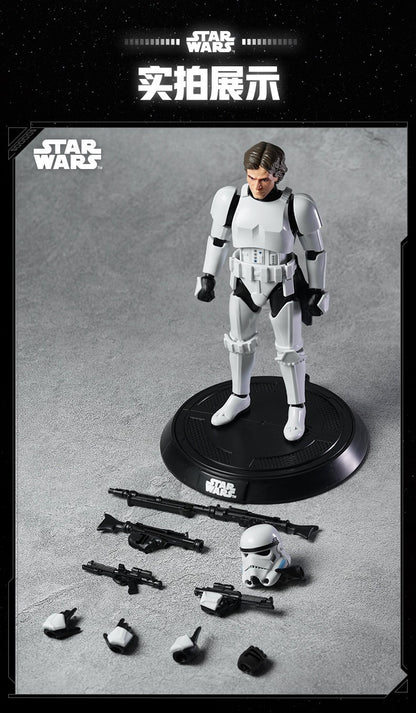 Blokees Star Wars Trooper Stormtrooper Darth Vader Bonecos de Ação Modelo Brinquedos de Montar Enfeite de Mesa Presentes de Aniversário