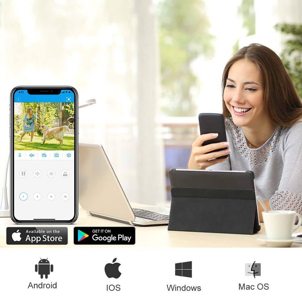 BESDER Ultra HD 8MP 4K IP Camera 48V POE 5MP 3MP 1080P Motion Detection RTSP Email Alert CCTV Video Surveillance Camera XMEye