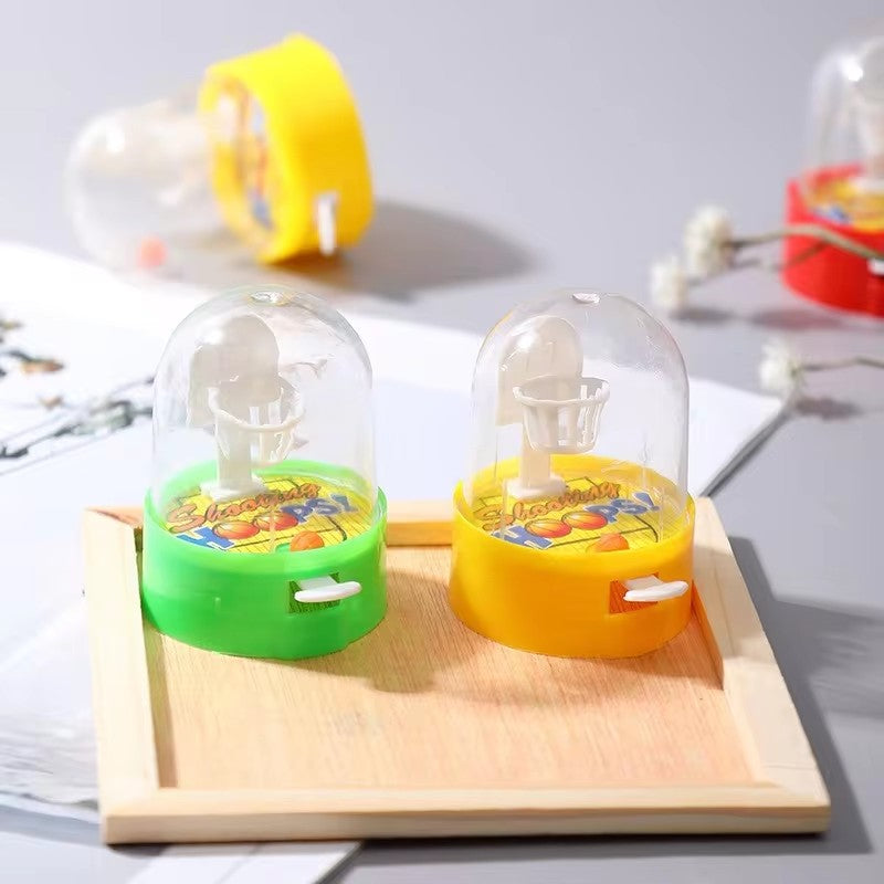 10pcs Desktop Basketball Shooting Machines Finger Shooting Game Toys for Kids Birthday Party Favor School Awards Gifts Fillers