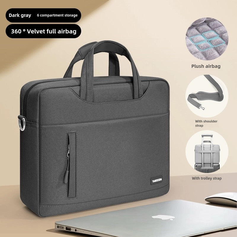 Business Laptop Bag Case Shoulder Tote Bag Notebook Bag Briefcase For 13 15 17 Inch Macbook Air Pro HP Huawei Asus Dell handbag